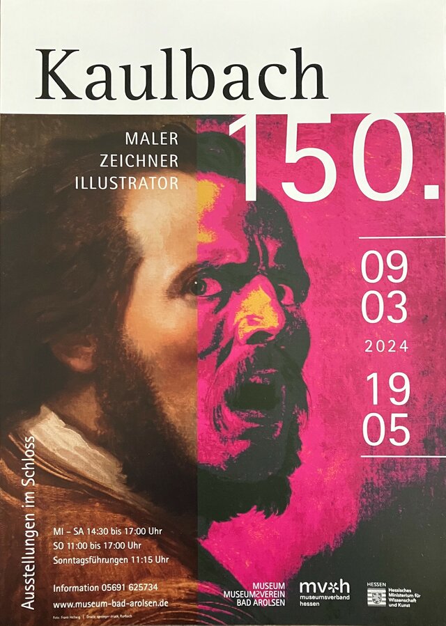Kaulbach 150, Plakatmotiv